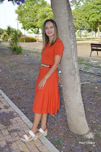 Vestido Orange day