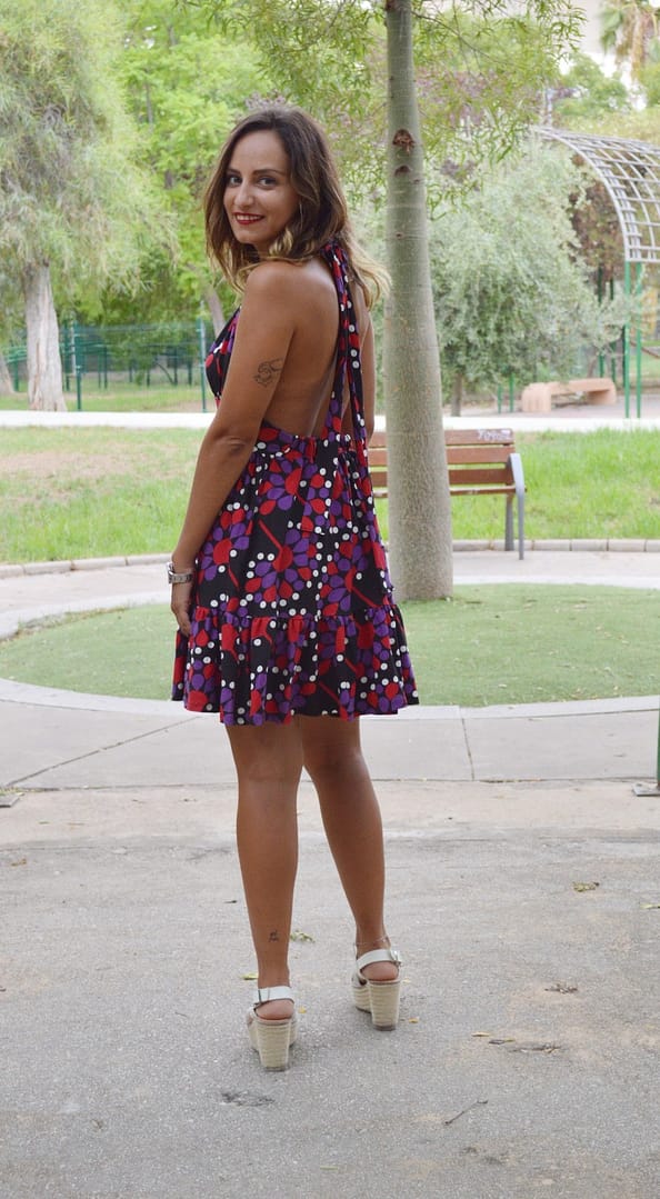 Vestido leviolet